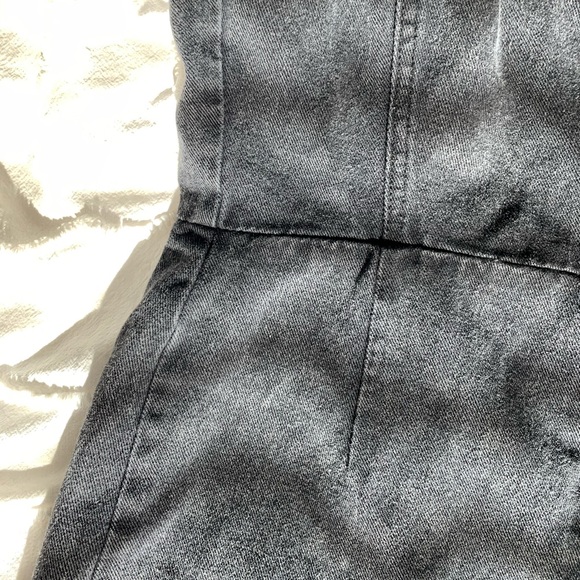 Black denim romper great condition. - Picture 3 of 4